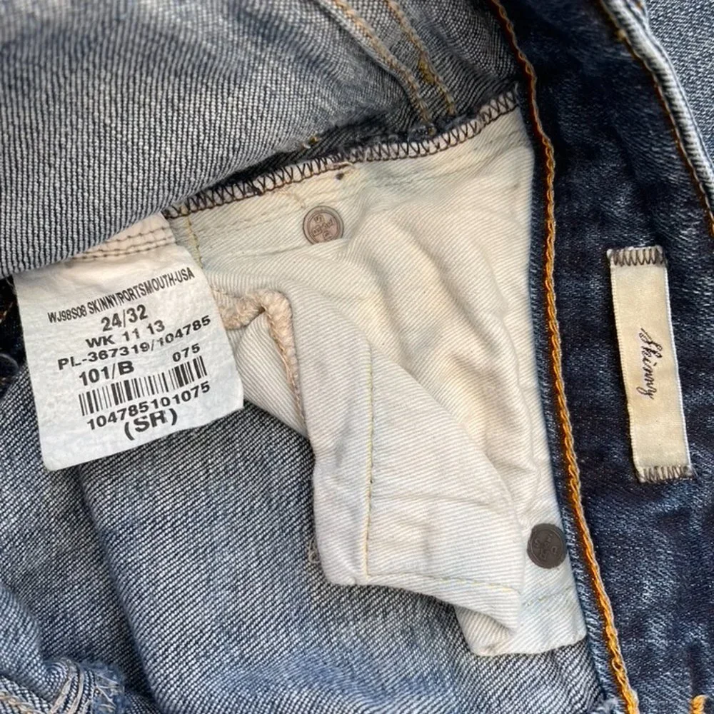 Denim & Supply Ralph Lauren Skinny Jeans PL-367319/104785 Size 24/32